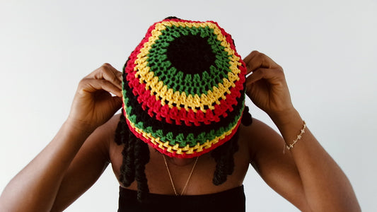 Couvre-chef vert jaune rouge - NKOOJEAN