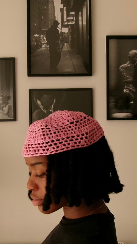 Couvre-chef rose